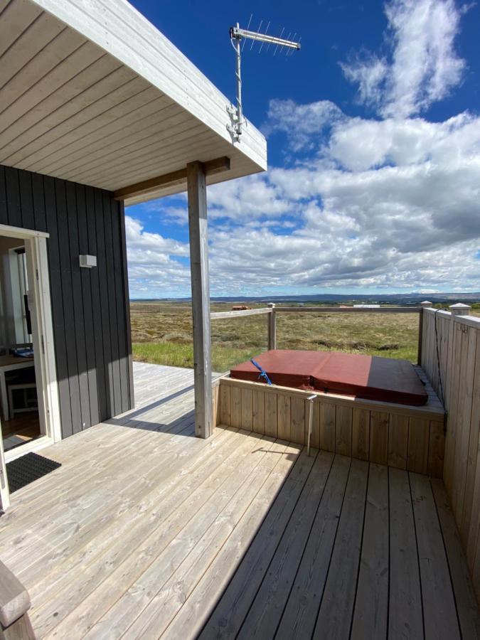 Vila Blue View Cabin 3B With Private Hot Tub Reykholt  Exteriér fotografie