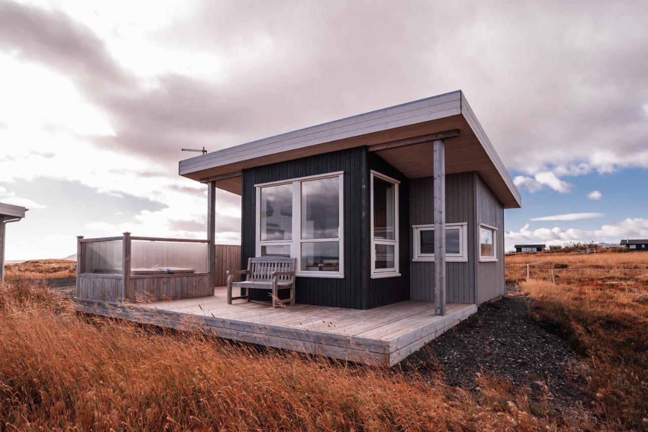 Vila Blue View Cabin 3B With Private Hot Tub Reykholt  Exteriér fotografie